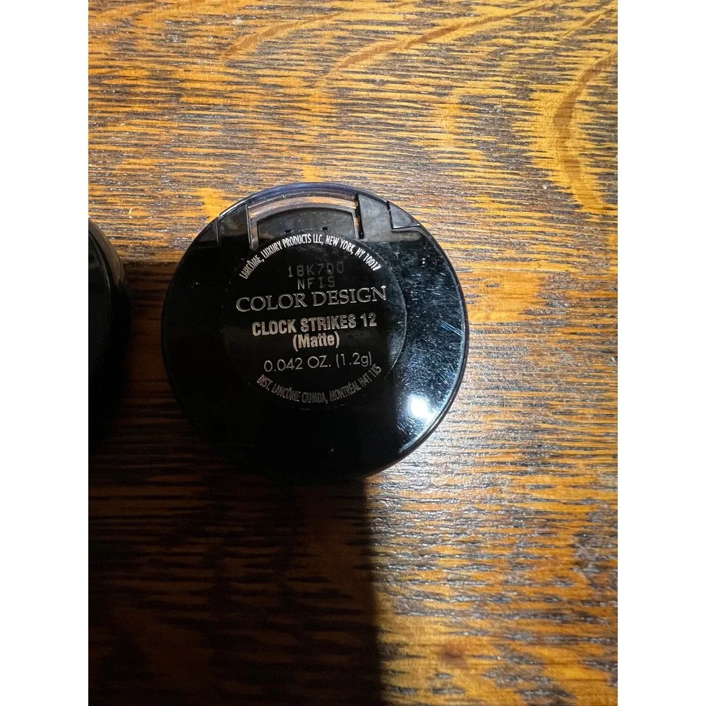 Lancome Color Design Eye Shadow Drama Shimmer & Clock Strikes 12 Matte RETIRED